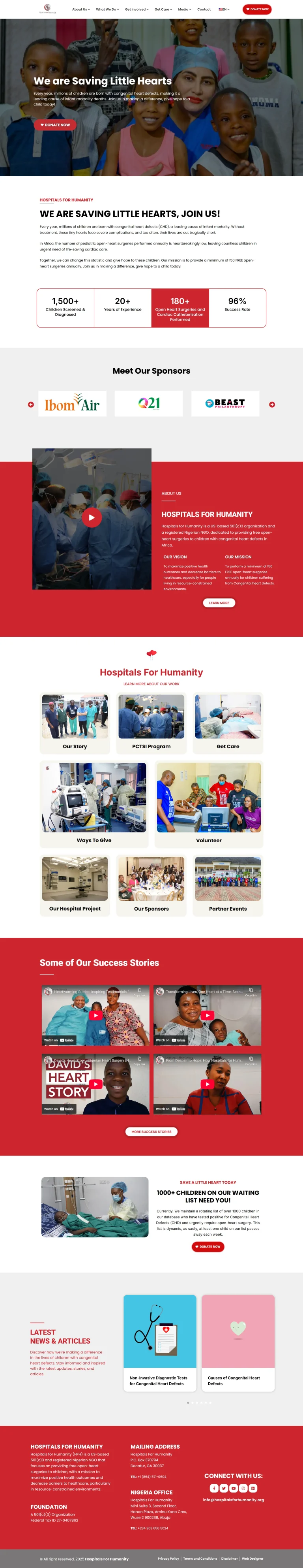 New Home Page Design