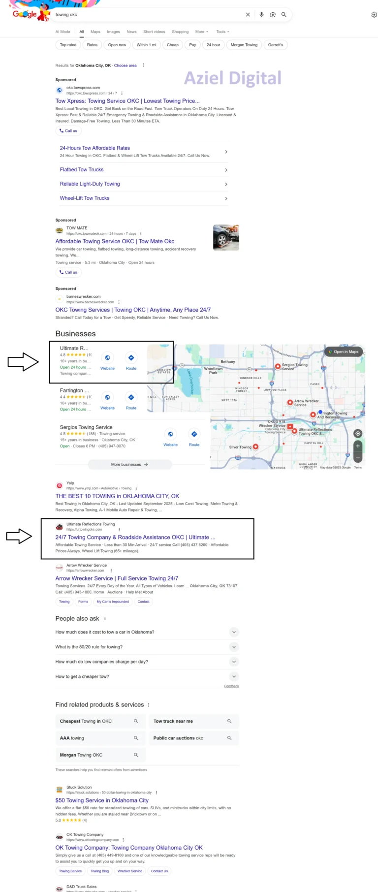 UR Towing Ranking Results (1)