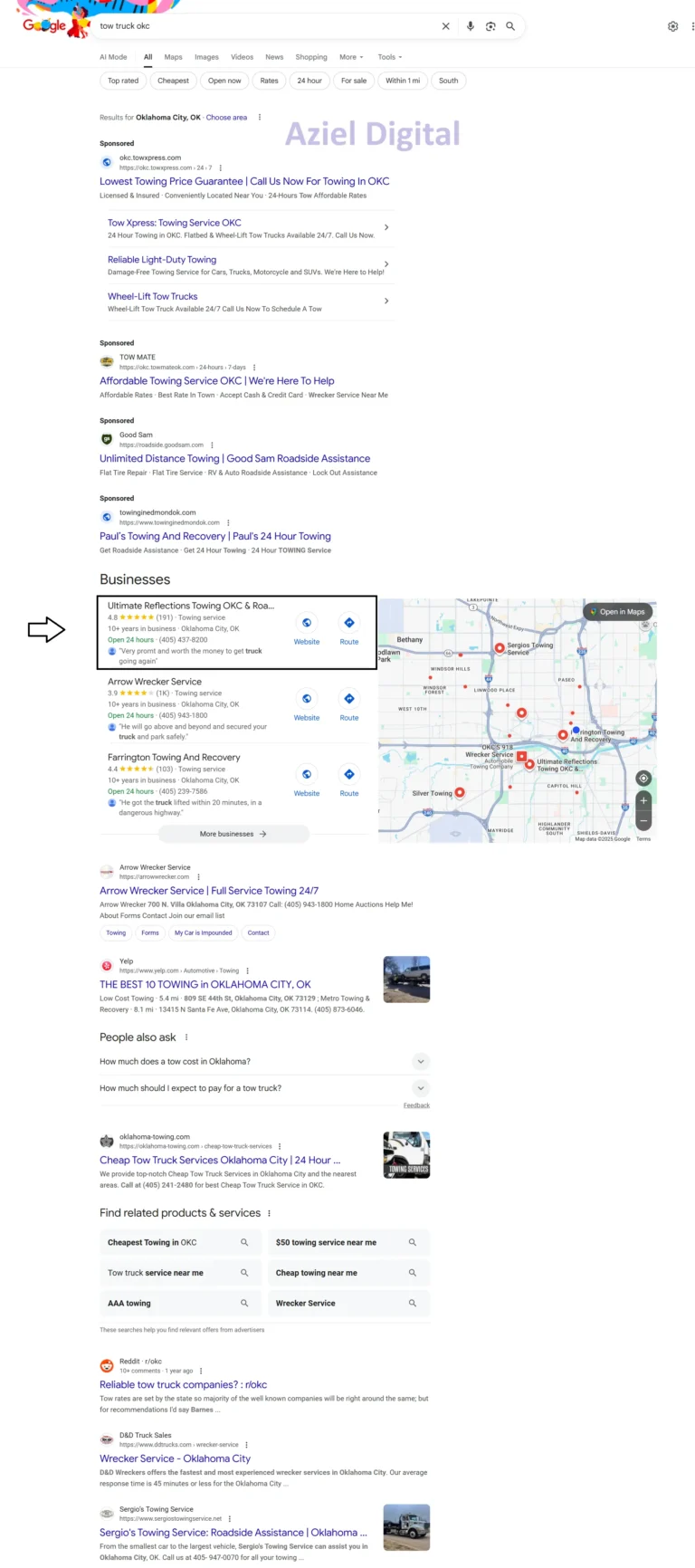 UR Towing Ranking Results (2)